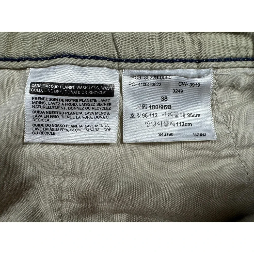 Levi's XX Chino Shorts Mens 38 Beige 9